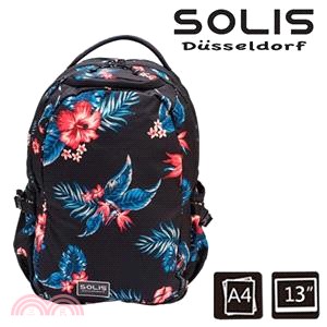 【SOLIS】十里洋場系列 Ultra+小尺寸基本款電腦後背包-盛典紅