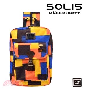 【SOLIS】街頭迷彩系列 City Classic平板電腦背包-搖滾黃