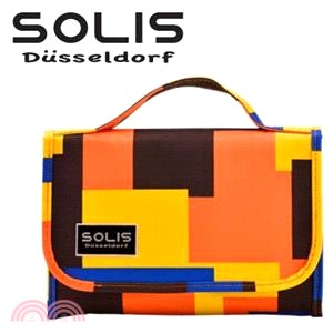 【SOLIS】街頭迷彩系列 釦式護照夾-搖滾黃