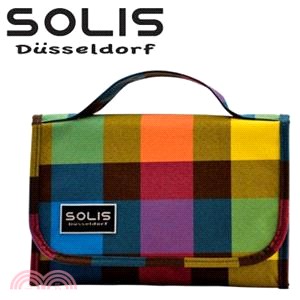 【SOLIS】馬賽克系列 釦式護照夾-摩登粉