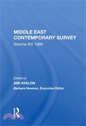 Middle East Contemporary Survey, Volume XIV: 1990
