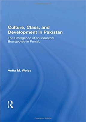 Culture, Class, And Development In Pakistan：The Emergence Of An Industrial Bourgeoisie In Punjab