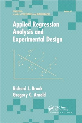 Applied Regression Analysis and Experimental Design