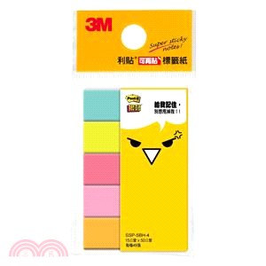 【3M】Post-it利貼 狠黏標籤紙 SSP-5BH-4