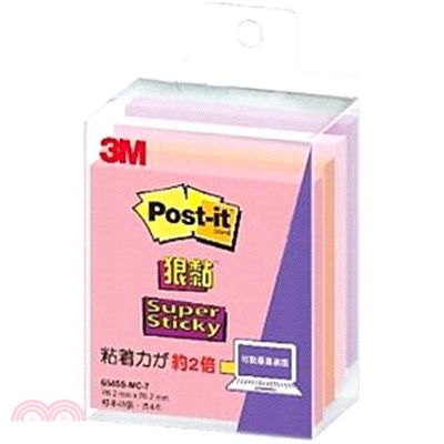 【3M】Post-it利貼 狠黏便條紙(4入)