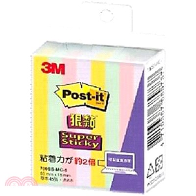 【3M】Post-it利貼 狠黏便籤紙(8入)