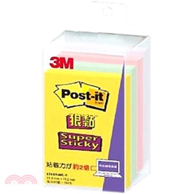 【3M】Post-it利貼 狠黏便條紙(4入)