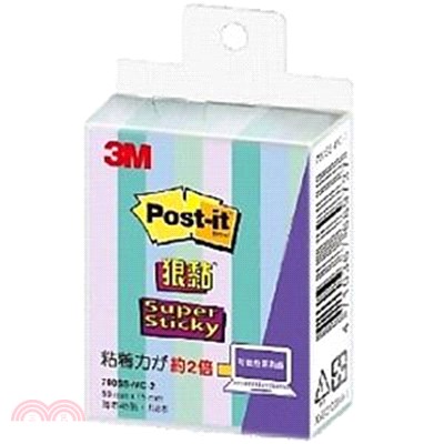 【3M】Post-it利貼 狠黏便籤紙(8入)