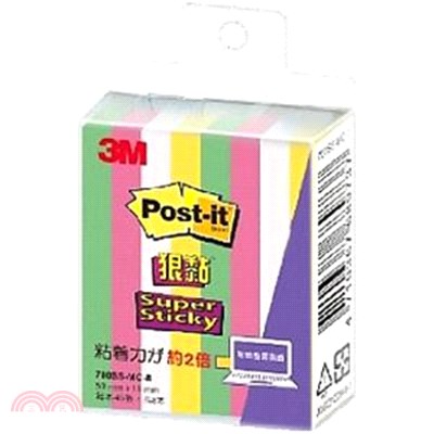 【3M】Post-it利貼 狠黏便籤紙(8入)