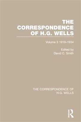 The Correspondence of H.G. Wells: Volume 3 1919-1934