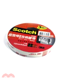 Scotch 超強悍雙面泡綿膠帶12mm*2M