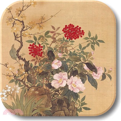 歲朝麗景吸水方型杯墊