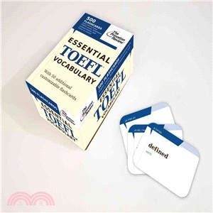 Essential TOEFL Vocabulary ─ 500 Flashcards With Need-to-Know TOELF Words, Definitions, Pronunciations, and Terms in Context, With 50 Additional Customizable Flashcards