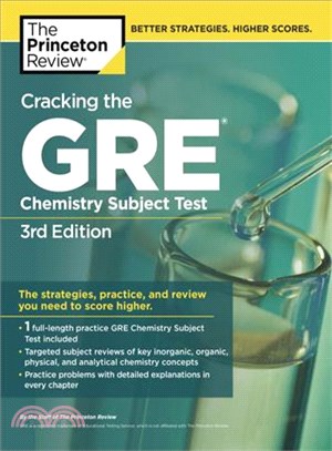 The Princeton Review Cracking the Gre Chemistry Subject Test