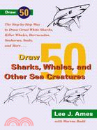 Draw 50 Sharks, Whales, and Other Sea Creatures