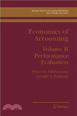 Economics of Accounting ― Performance Evaluation