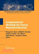 Computational Methods for Sensor Material Selection