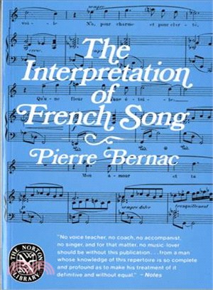 The Interpretation of French Song