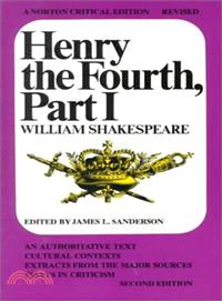 Henry the Fourth, Part I, 2/e