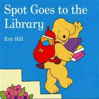 Spot goes to library /