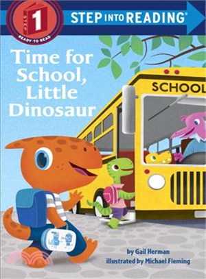 Time for school, little dinosaur /