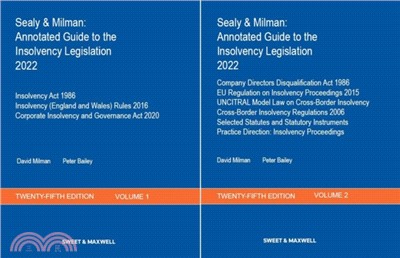 Sealy & Milman: Annotated Guide to the Insolvency Legislation 2022