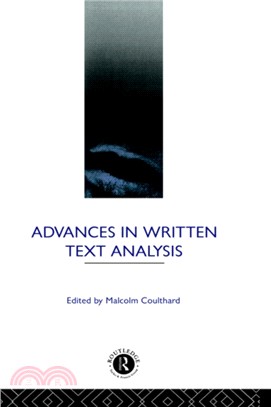 Advances in Written Text Analysis