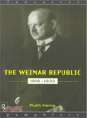 The Weimar Republic, 1919-1933