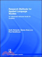 Research Methods for Applied Language Studies：An Advanced Resource Book for Students