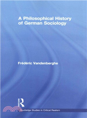 A Philosophical History of German Sociology