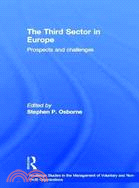 The Third Sector in Europe: Prospects and Challenges