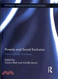 Poverty and Social Exclusion ─ New Methods of Analysis