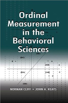 Ordinal Measurement in the Behavioral Sciences