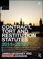 Contract, Tort and Restitution Statutes 2011-2012