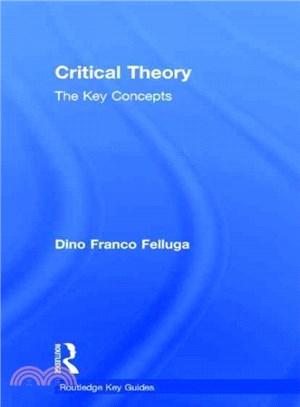 Critical Theory ─ The Key Concepts