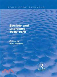 Society and Literature 1945-1970