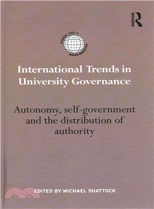 International Trends in University Governance ─ Autonomy, Self-Government and the Distribution of Authority