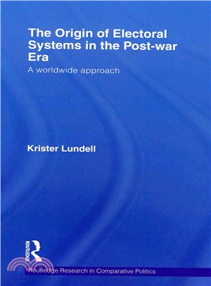 The Origin of Electoral Systems in the Postwar Era ― A Worldwide Approach