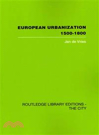 European Urbanization, 1500-1800