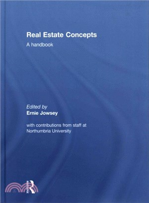 Real Estate Concepts ― A Handbook