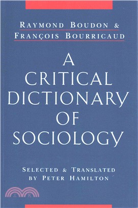 A Critical Dictionary of Sociology