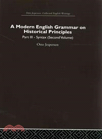 A Modern English Grammar on Historical Principles