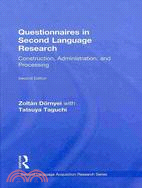 Questionnaires in Second Language Research: Construction, Administration, and Processing
