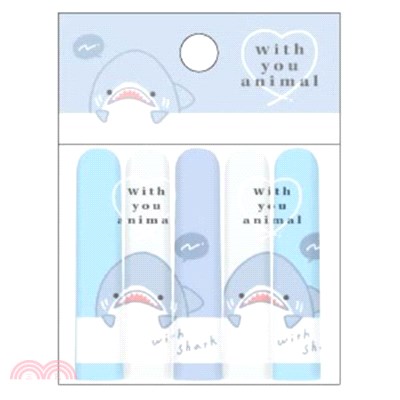 【KAMIO】5入筆蓋-鯊魚