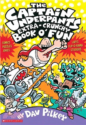 The Captain Underpants Extra-crunchy Book O' Fun (遊戲書)