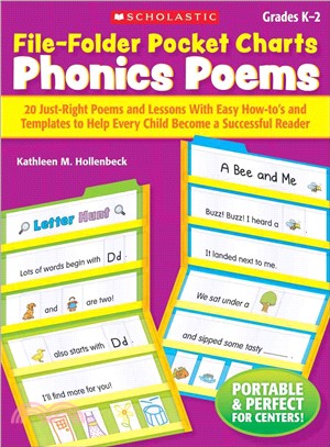 File-Folder Pocket Charts Phonics Poems ─ Grades K-2