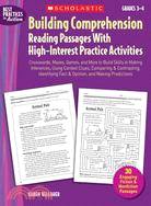 Building Comprehension ─ Reading Passages With High-interest Practice Activities: Grades 3-4