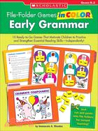 File-folder Games in Color: Early Grammar: Grades D-12