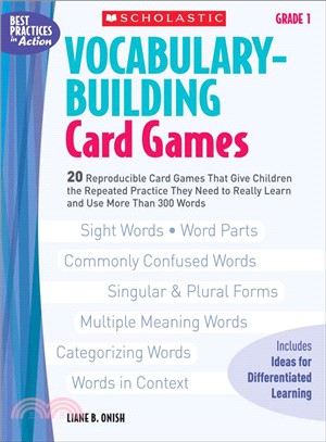 Vocabulary-Building Card Games ─ Grade 1