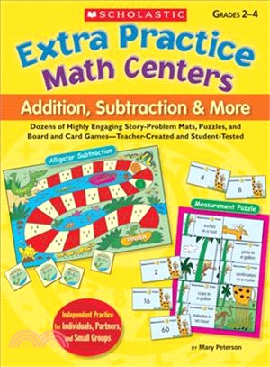 Extra Practice Math Centers: Addition, Subtraction & More